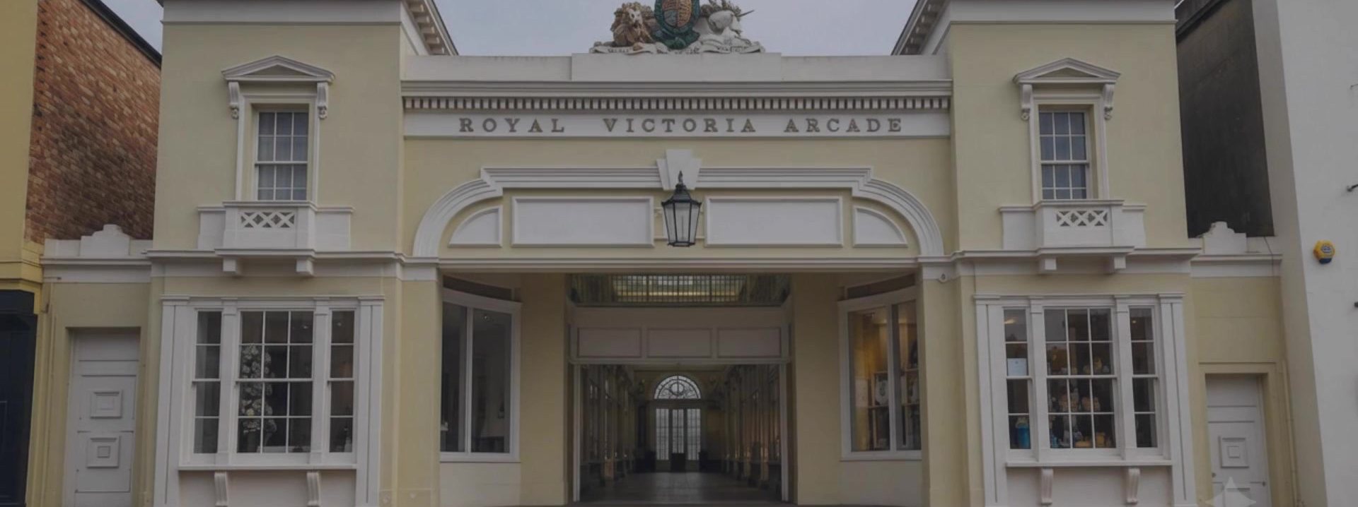 The Royal Victoria Arcade on Union Street, Ryde, today